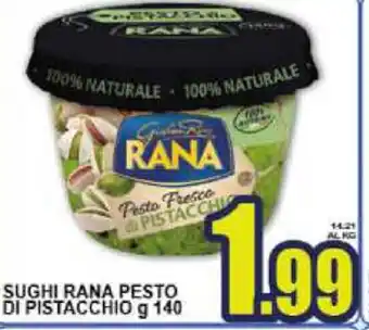 Giovanni Rana Pesto di Pistacchio Sughi 140g