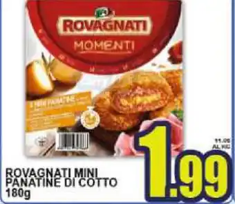 Rovagnati Mini Panatine di Cotto 180g
