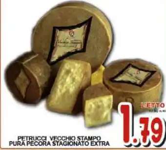 Sacoph Petrucci Vecchio Stampo Pura Pecora Stagionato Extra offerta