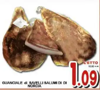 Sacoph Guanciale di Savelli Salumi di Norcia offerta
