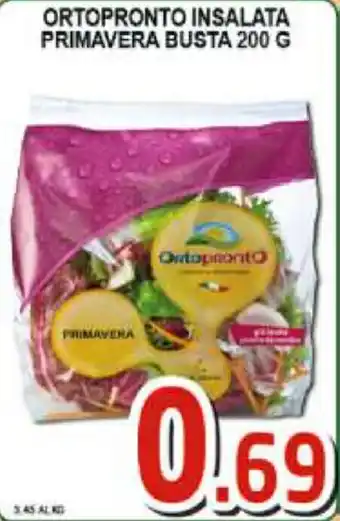 Sacoph Ortopronto Insalata Privamera Busta 200g offerta