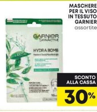 Panorama MASCHERE PER IL VISO IN TESSUTO GARNIER assortite offerta
