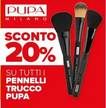 Il Tulipano SU TUTTI I PENNELLI TRUCCO PUPA offerta