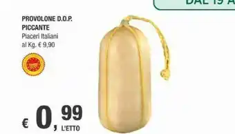 Crai Piaceri Italiani Provolone Dop Piccante offerta