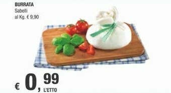 Crai Sabelli Burrata offerta