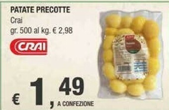 Crai Crai Patate Precotte offerta