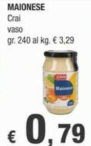 Crai Crai Maionese offerta