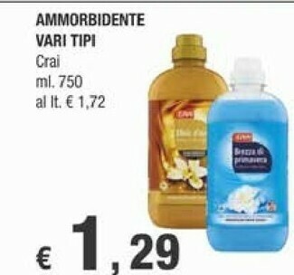 Crai Crai Ammorbidente offerta