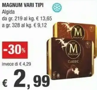 Crai Algida Algida - Magnum Classic offerta