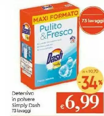 Galassia Dash Detersivo In Polvere offerta