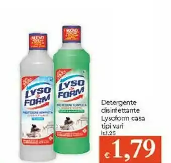 Galassia Lysoform Detergente Disinfettante offerta