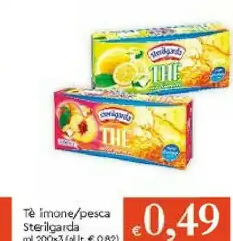 Galassia Sterilgarda Alimenti - Thè Al Limone 200 G(ml) offerta