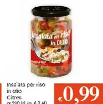 Galassia Citres Insalata Per Riso In Olio offerta