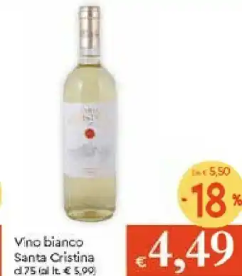 Galassia Santa cristina Vino Bianco offerta