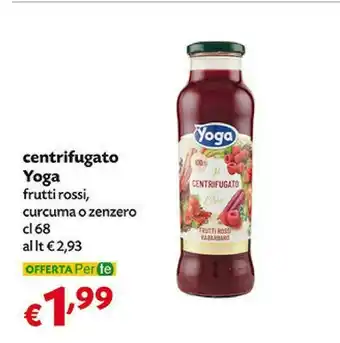 Pam Yoga Il Centrifugato Con Chia Frutti Rossi Rabarbaro 680 G(ml) offerta