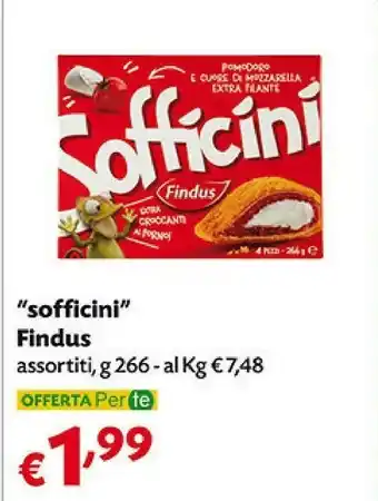 Pam Findus Sofficini Pomodoro Più Mozzarella Nuovi! 266 G(ml) offerta