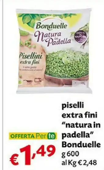 Pam Bonduelle Piselli Extra Fini 600 G offerta