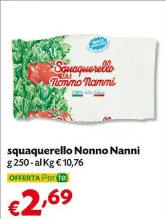 Pam Nonno Nanni Squaquerello 250 G(ml) offerta