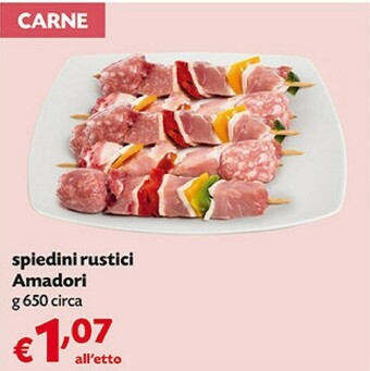 Pam Amadori Spiedini Rustici offerta