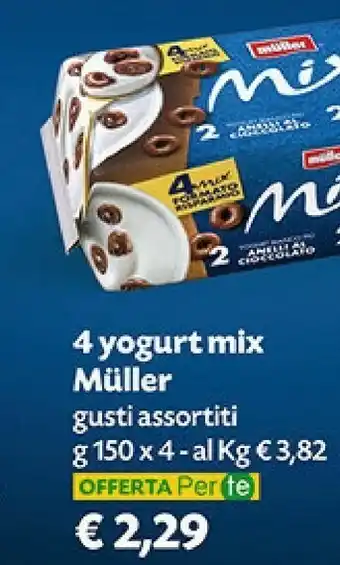 Pam Muller 4 Yogurt Mix offerta