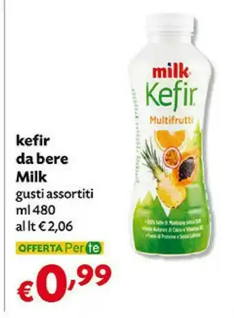 Pam Milk - Kefir Da Bere Multifrutti 480 G(ml) offerta