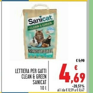 Conad Superstore Lettiera per gatti offerta