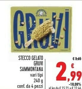 Conad Superstore Sammontana Gelato offerta