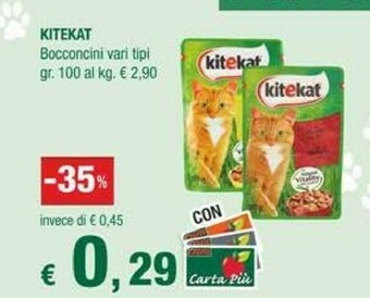 Crai Kitekat Bocconcini offerta