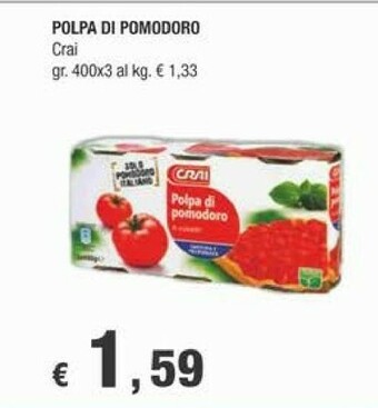 Crai Olive offerta