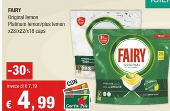 Crai Fairy Detersivo lavastoviglie offerta