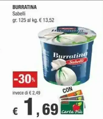 Crai Sabelli - Burratina offerta