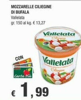 Crai Vallelata Mozzarelle Ciliegine Di Bufala offerta