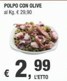Crai Polpo Con Olive offerta