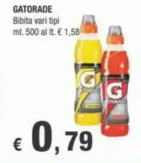 Crai Gatorade Bibite offerta