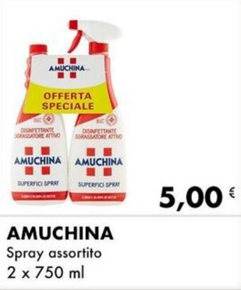Iper Tosano AMUCHINA Spray assortito 2 x 750 ml offerta