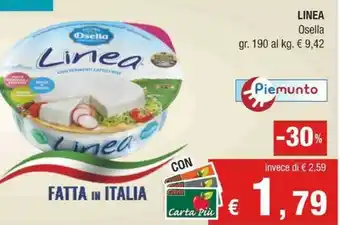 Crai Osella Linea 190g offerta