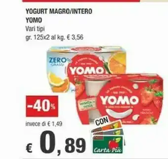 Crai Yomo Yogurt Magro E Caffè 250 G(ml) offerta