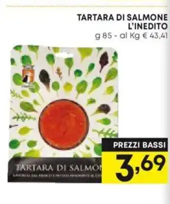 TARTARA DI SALMONE L'INEDITO g 85
