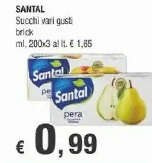 Crai Santal Succhi Di Frutta offerta
