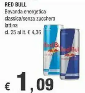 Crai Red bull Bevande Analcoliche offerta