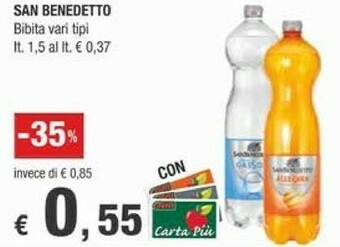 Crai San Benedetto Bibite offerta