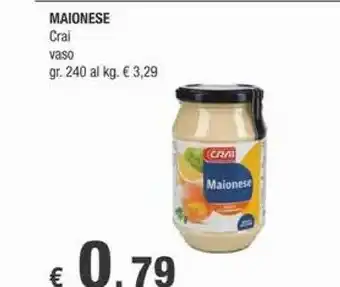 Crai Crai - Maionese 240 G(ml) offerta