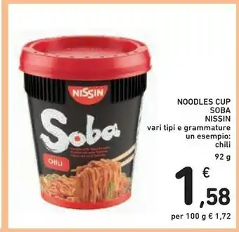 Conad Nissin Noodles Cup offerta