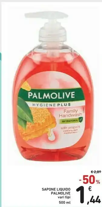 Conad Palmolive Sapone Liquido Hygiene Plus 500ml offerta