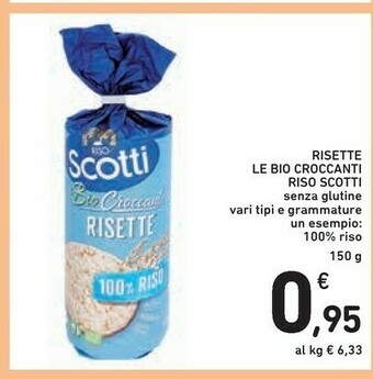 Conad Scotti Risette Riso E Mais 150 G(ml) offerta