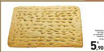 Conad Focaccia Classica offerta