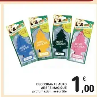 Conad Arbre magique Deodorante Auto offerta