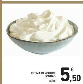 Conad Zorbas Crema Di Yogurt offerta