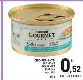 Conad Purina Gourmet Diamant Cibo Per Gatti 85 G offerta