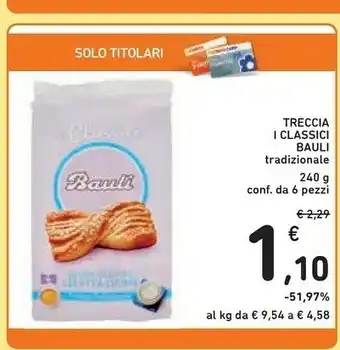 Conad Bauli Treccia Tradizionale offerta